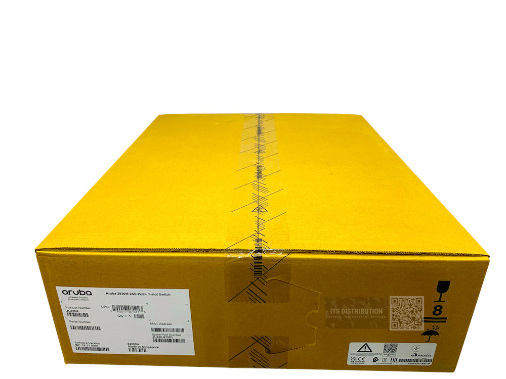JL320A I Brand New Factory Sealed HPE Aruba 2930M 24G PoE+ 1-Slot Switch