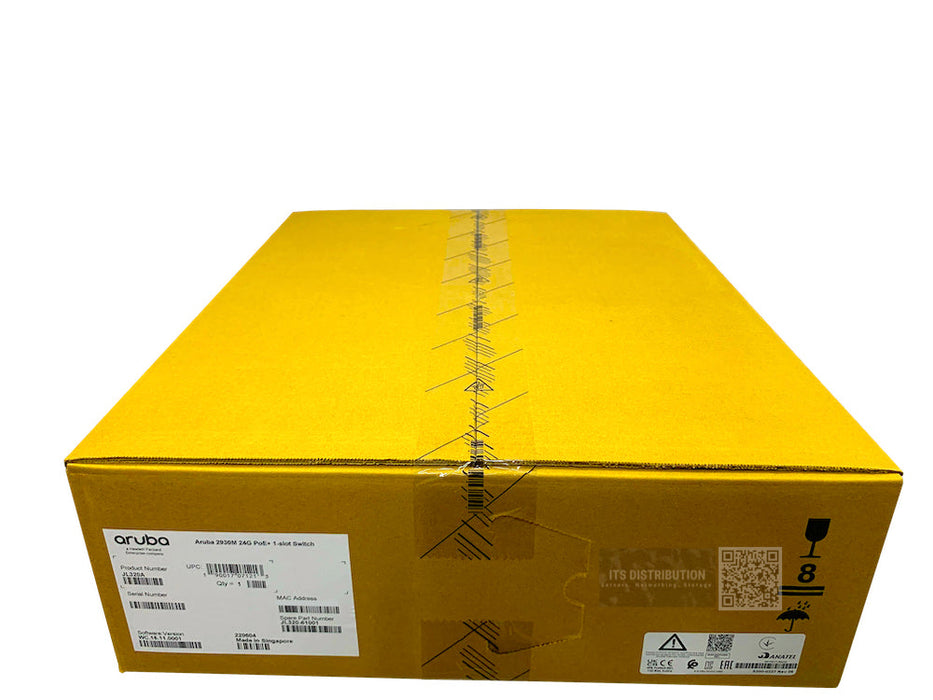 JL320A I Brand New Factory Sealed HPE Aruba 2930M 24G PoE+ 1-Slot Switch