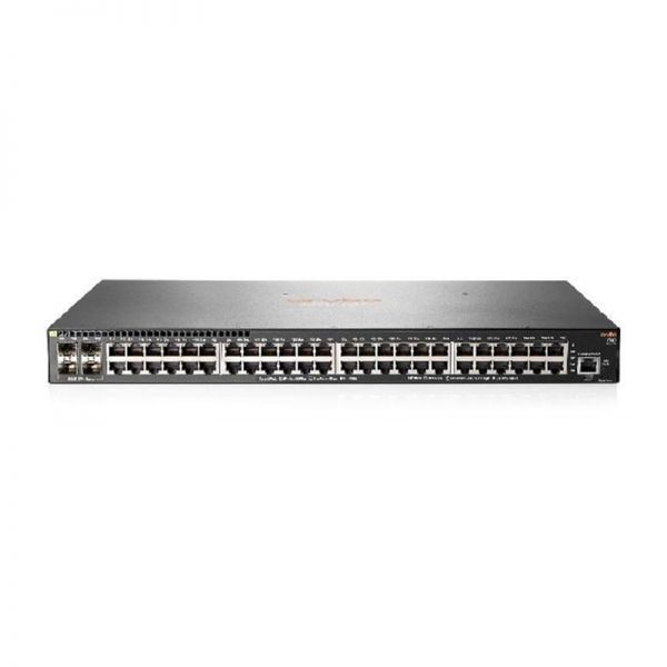 JL355A#0D1 - HP Aruba 2540 48G 4SFP+ 48-Port 48 x 10/100/1000 + 4 x 10 Gigabit Ethernet / 1 Gigabit Ethernet SFP+ Switch