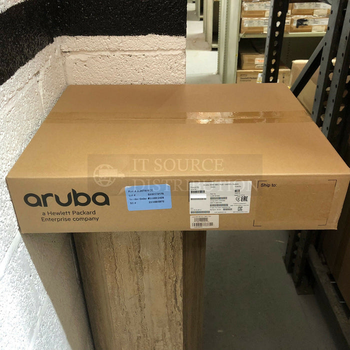 JL357A I Brand New Factory Sealed HPE Aruba 2540 48G PoE+ 4SFP+ Switch