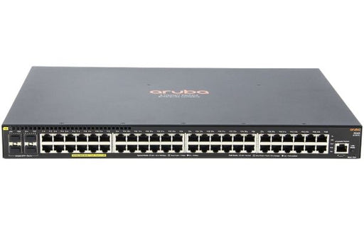 JL357A#AC3 - HP Aruba 2540 48-Ports PoE+ Managed Rack-mountable Network Switch with 4-Ports SFP
