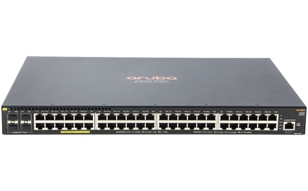 JL357A#ACD - HP Aruba 2540 48-Ports PoE+ Managed Rack-mountable Network Switch with 4-Ports SFP