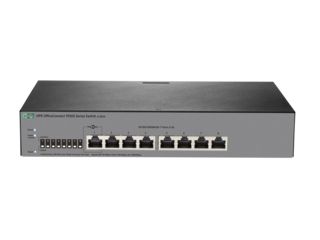JL380A - HPE OfficeConnect 8-Ports 10/100/1000BASE-T Ethernet Layer 3 Rack-mountable Network Switch