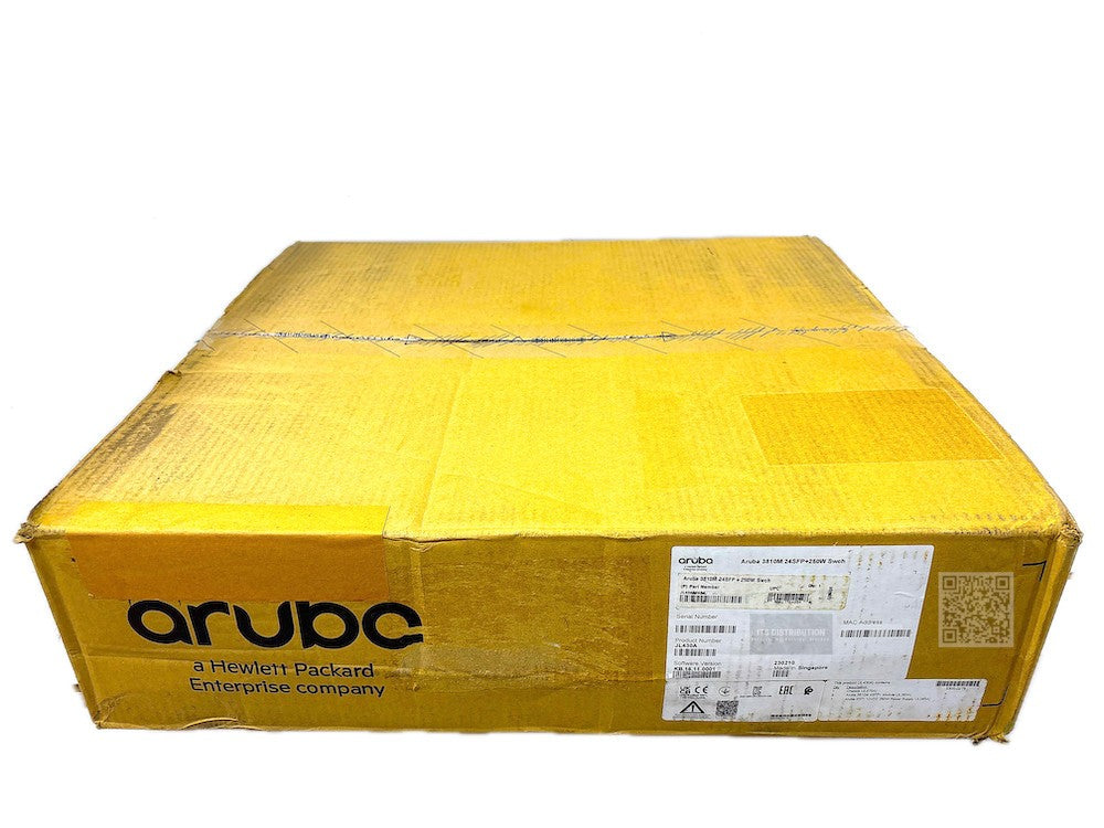 JL430A I HPE Aruba 3810M 24SFP+ 250W Switch JL075A JL083A JL085A BRAND NEW