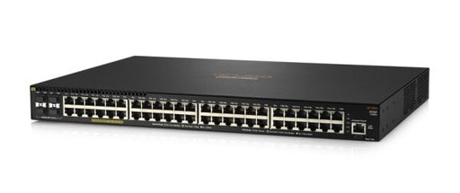 JL558-61001 - HP Aruba 2930F 48-Ports 1GbE PoE+ Rack Mountable Network Switch with 4-Ports 1GbE SFP+