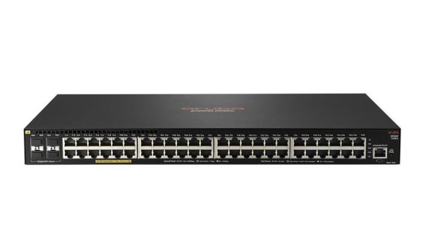 JL558A - HPE Aruba 2930F Series 48-Ports 10/100/1000BASE-T PoE+ Layer 3 Rack-mountable Managed Network Switch with 4-Ports SFP+