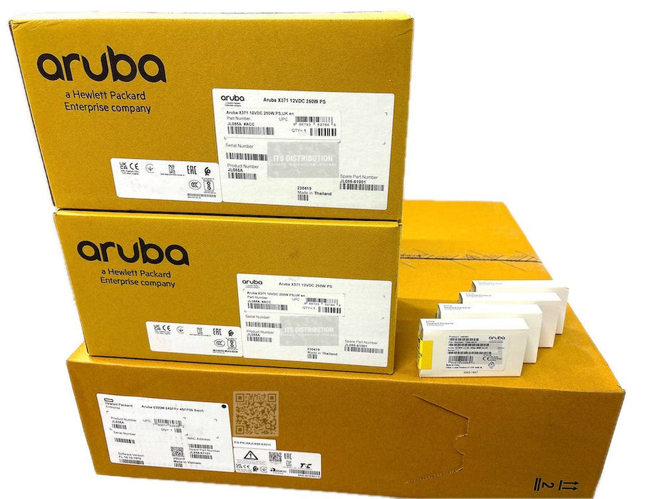JL658A I LOADED HPE Aruba CX 6300M 24Port SFP+ 4Port SFP56 Switch JL085A J4858D