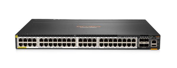 JL659A#ABA - HPE Aruba 6300M Smart Rate 48-Port 1/2.5/5GbE Class 6 Ethernet Layer 3 Rack-mountable Managed Network Switch with 4-Ports SFP56