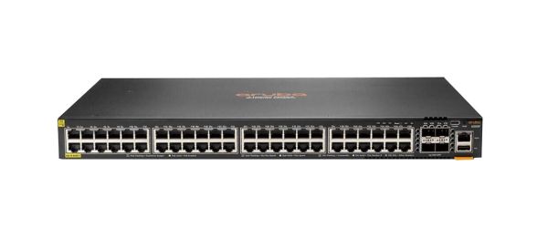 JL665A#ABA - HPE Aruba CX 6300F 48-Ports 10/100/1000BASE-T Class4 Ethernet Layer 3 Rack-mountable Managed Network Switch with 4-Ports SFP56