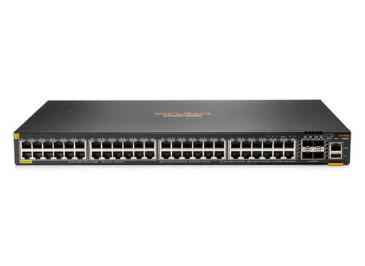 JL666A - HPE Aruba CX 6300F 24-Ports 10/100/1000BASE-T Class4 Ethernet Layer 3 Rack-mountable Managed Network Switch with 4-Ports SFP56