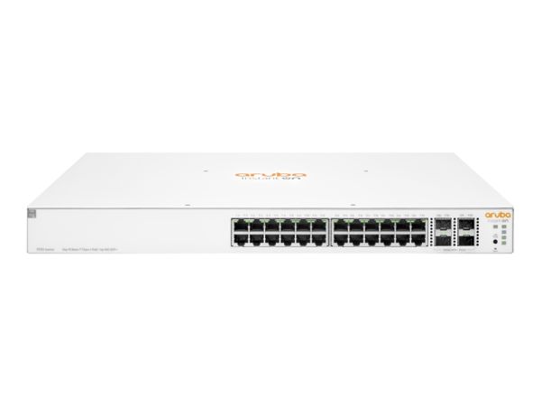 JL684A#ABA - HP Aruba Instant On 1930 Series 24-Ports 10/100/1000BASE-T Class4 PoE Layer 2+ Rack-mountable Smart Managed Network Switch with 4-Ports SFP+