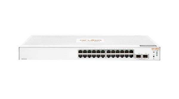 JL812A - HP Aruba 24-Ports 10/100/1000BAS-T Ethernet Layer 2 Rack-mountable Network Switch with 2-Ports SFP