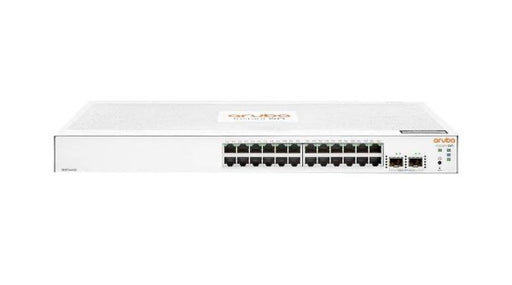 JL812A - HP Aruba 24-Ports 10/100/1000BAS-T Ethernet Layer 2 Rack-mountable Network Switch with 2-Ports SFP