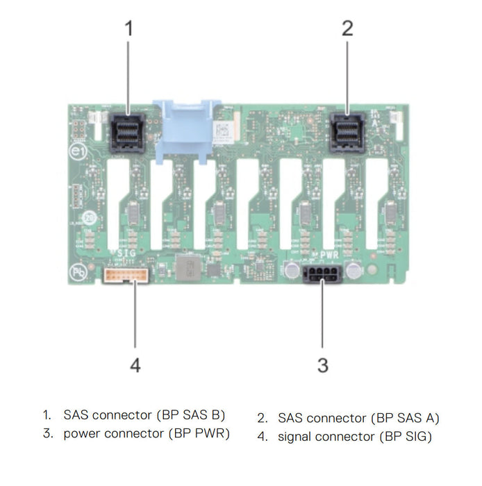 JM6HP — Backplane | Dell PowerEdge R940