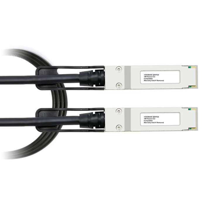 JNP-100G-DAC-3M Juniper Compatible, 100G QSFP28 Passive DAC Cable - 3m