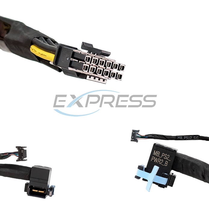 JPMYM — Riser 4 GPU 12P+4S Power Cable (L40S, H100, H200) | Dell PowerEdge