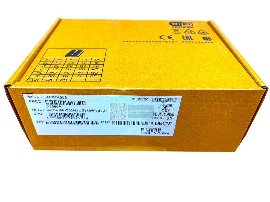 JY680A I New Sealed HPE Aruba AP-303H (US) Dual-radio 802.11ac 2x2 Unified AP