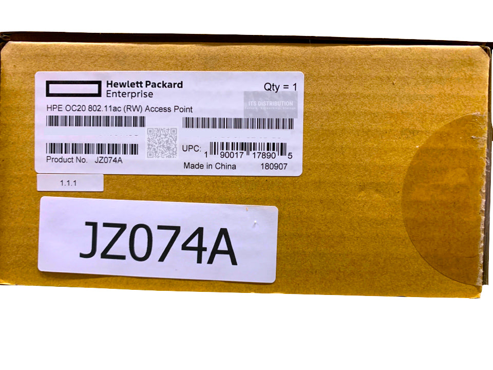 JZ074A I Brand New HPE OfficeConnect OC20 2X2 DualRadio 802.11AC (RW) AP