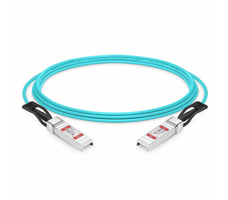 Juniper 15M 25GbE SFP28 to SFP28 Active Optical Cable - JNP-25G-AOC-15M