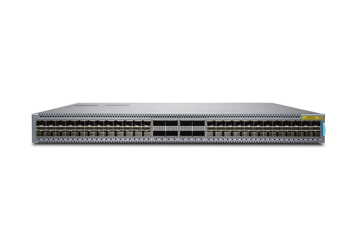 Juniper 48-Ports 25GbE 8x QSFP28 Uplink Ports Redundant AC PSU Manageable Network Switch - QFX5120-48Y-AFO-T