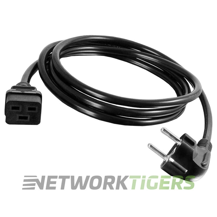 Juniper CBL-M-PWR-RA-EU EX9200 AC EU C19 16A 250V 2.5m Right Angle Power Cord