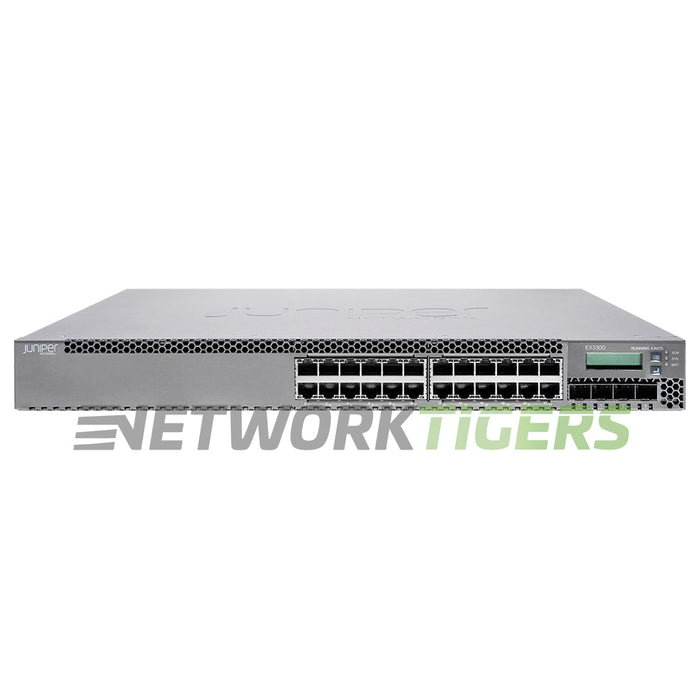 Juniper EX3300-24T EX3300 Series 24x 1GB RJ45 4x 10GB SFP+ Switch