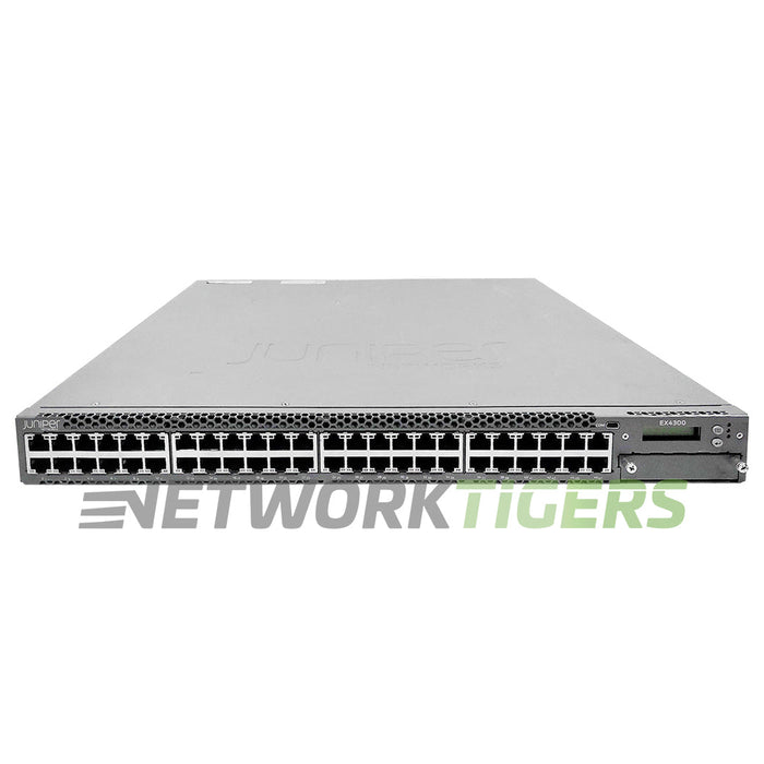 Juniper EX4300-48T-DC 48x 1GB RJ-45 4x 40GB QSFP+ F-B Airflow (DC) Switch