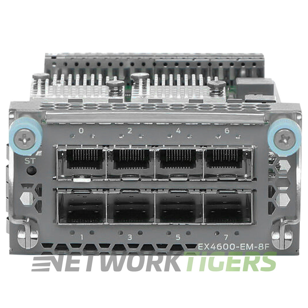 Juniper EX4600-EM-8F QFX5100 Series 8x 10 Gigabit SFP+ Switch Module
