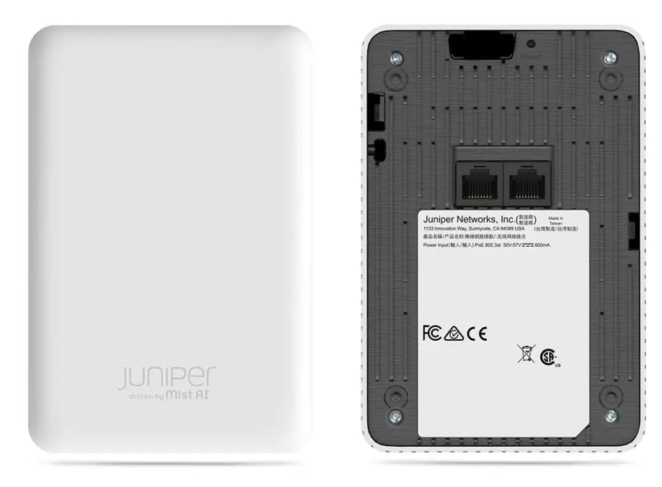 Juniper Mist AP12 Wi-Fi 6 Wall Plate Access Point 802.11ax Mist AI BLE AP12-US - Refurbished