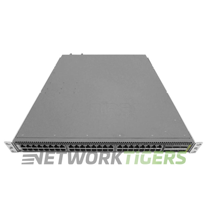 Juniper QFX5100-48T-AFO 48x MultiGB RJ45 6x 40GB QSFP+ Front-to-Back Air Switch