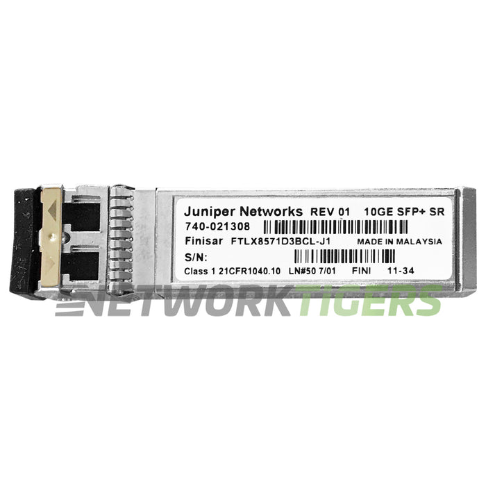 Juniper SRX-SFP-10GE-SR 10GB BASE-SR 850nm Short Reach MMF LC SFP+ Transceiver
