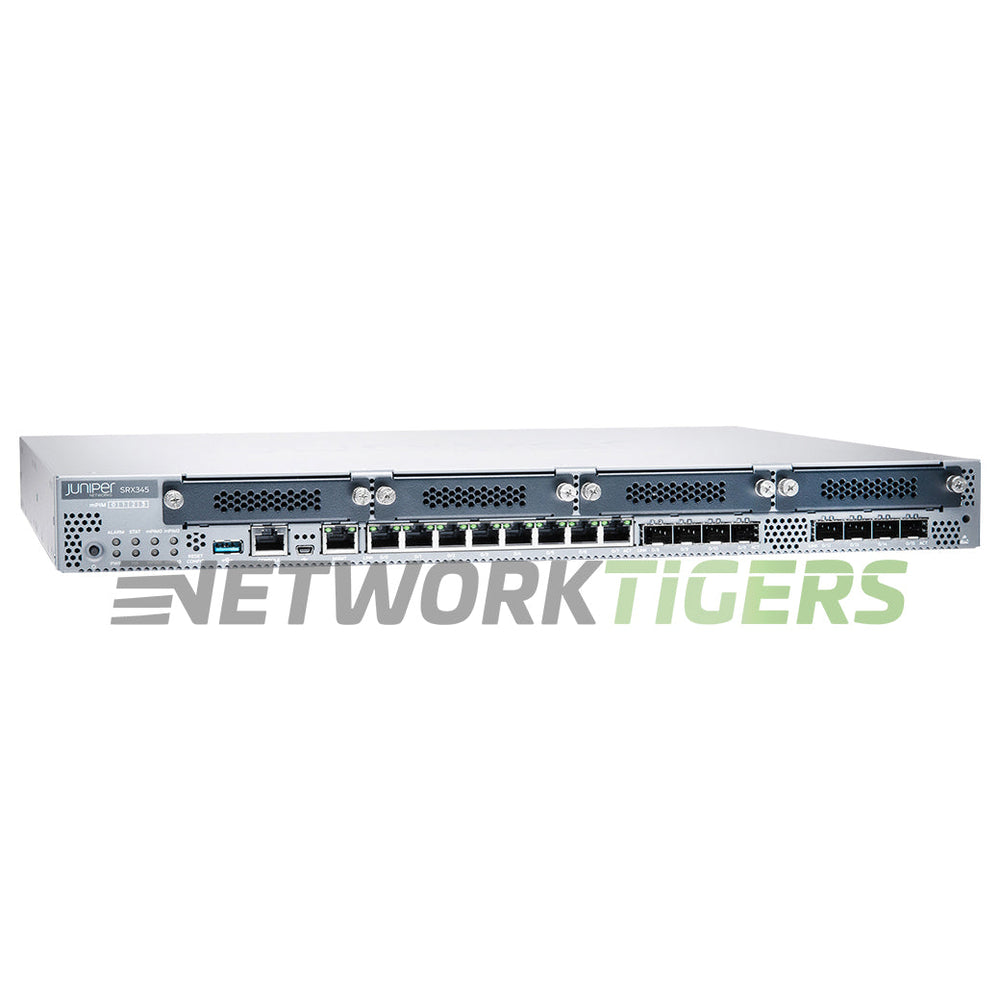 Juniper SRX345-SYS-JE-2AC 5 Gbps Gateway w/ Junos Software Enhanced (Dual AC)