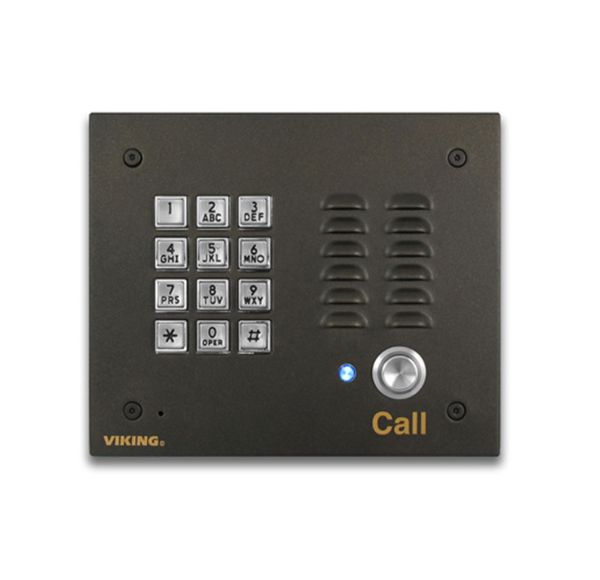 K-1700-BN-IP - Viking VoIP Entry Phone with Keypad