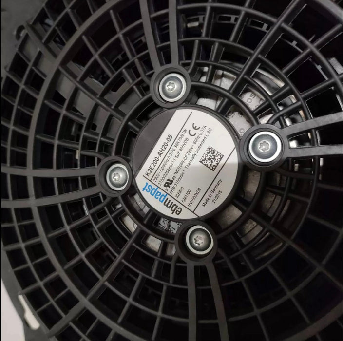 ebmpapst K2E200-AH20-05 SK3243.100 230V 50/60Hz 0.37A/0.39A 70/87W 2700/3050min 1.5uf 400VDB M2E068-CF SK3243.100 Cabinet Fan