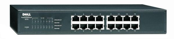K4586 - Dell PowerConnect 2216 16-Port Fast Ethernet Switch