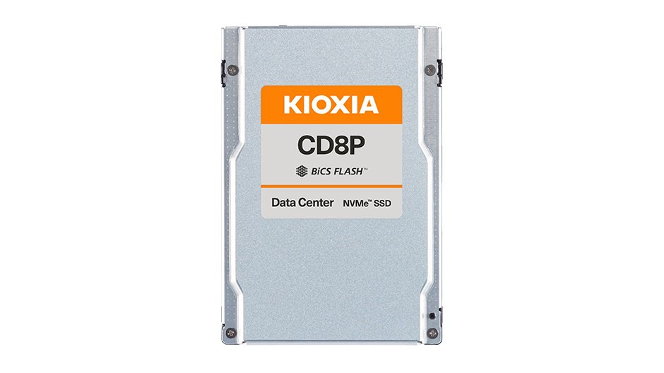 Kioxia KCD81PUG3T84 3.84TB 2.5-in 15mm PCIe 5.0 NVMe 2.0 BiCS FLASH TLC Enterprise SSD