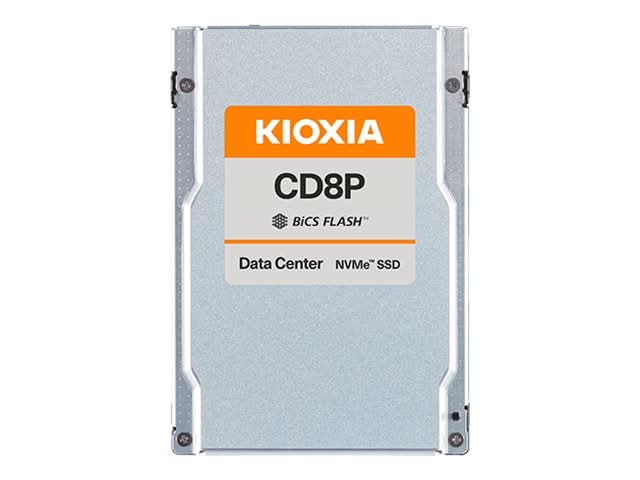 Kioxia KCD81PUG7T68 CD8P-R 7.68TB 2.5-in PCIe 5.0 NVMe Internal SSD
