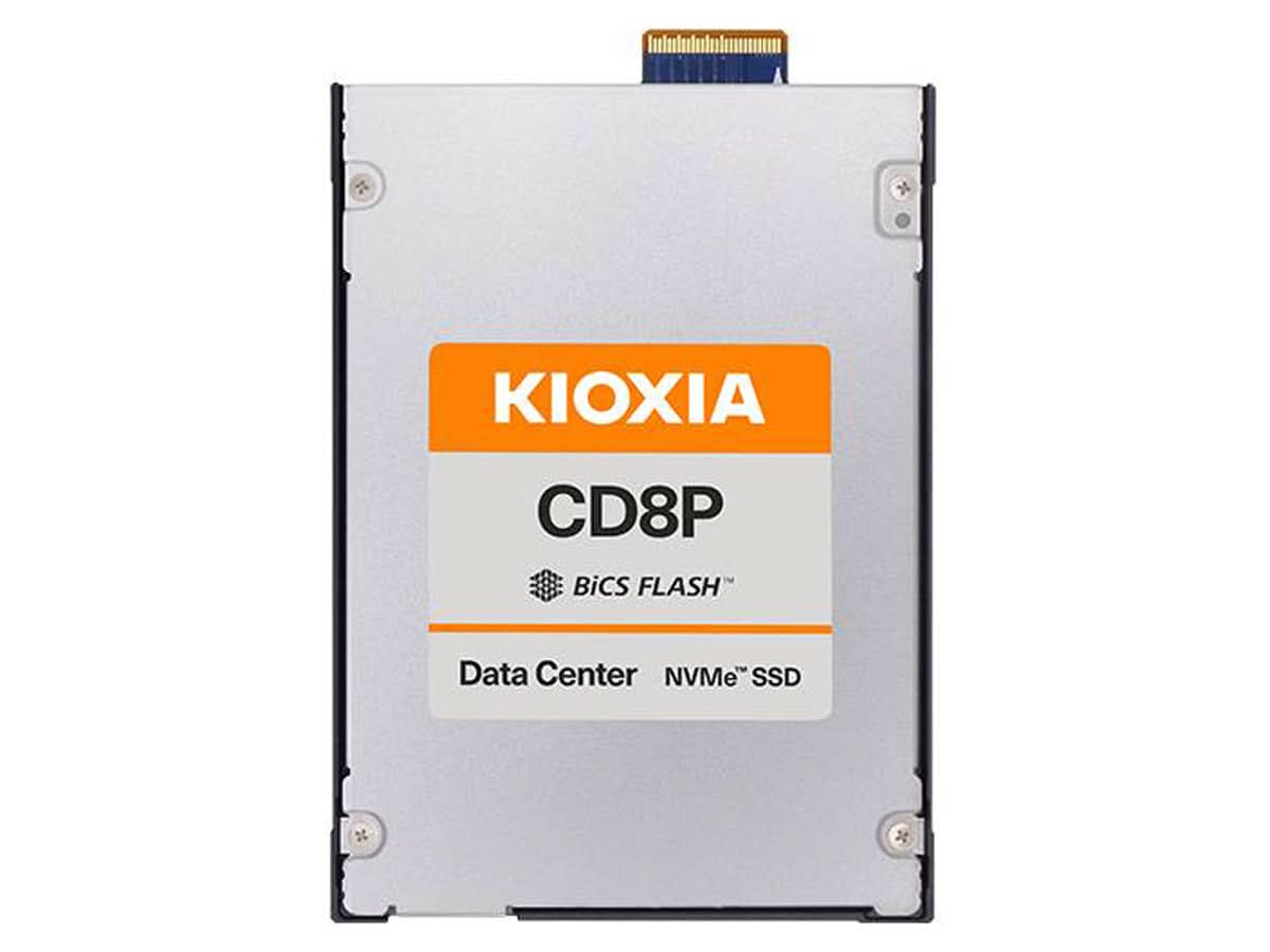 Kioxia CD8P-V KCD8DPJE3T20 3.2TB E3.S PCIe Gen5 12/5.5 GBps RW Solid State Drive