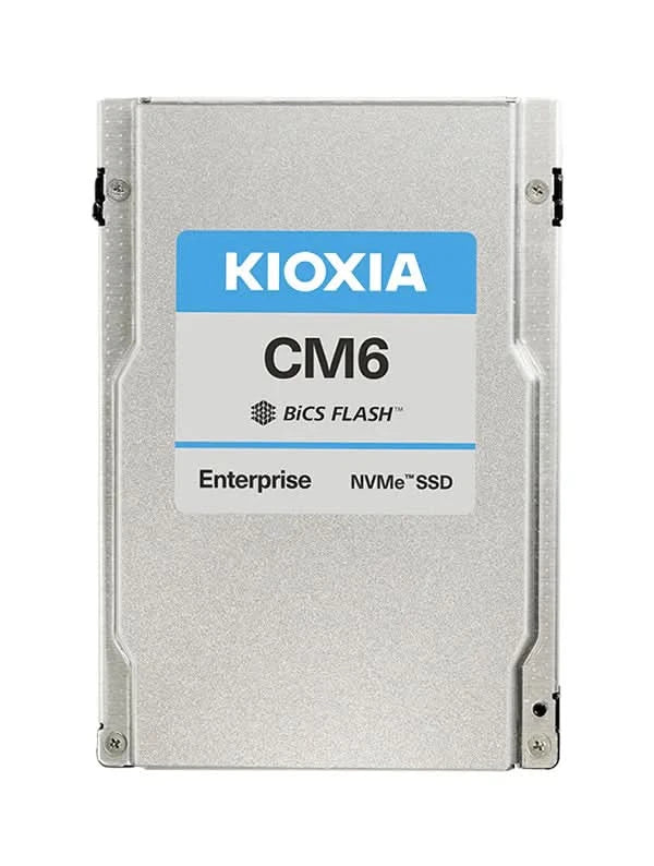Kioxia KCM61RUL7T68 CM6-R 7.68TB TLC PCIe 4.0 x4 NVMe U.3 2.5-Inch Read Intensive SSD