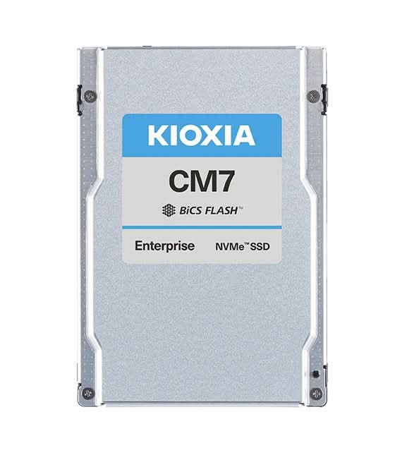 KIOXIA KCMYFRUG1T92 CM7-V 1920GB PCIE 5.0 2.5-Inch Solid State Drive