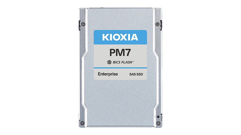 Kioxia KPM71VUG6T40 PM7-V 6.25TB 24Gb/s SAS 2.5-inch SSD