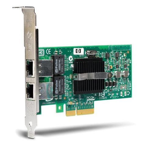 KU004AAR - HP NC360T PCI-Express Dual Port 10/100/1000Base-T Gigabit Ethernet Network Interface Card (NIC)