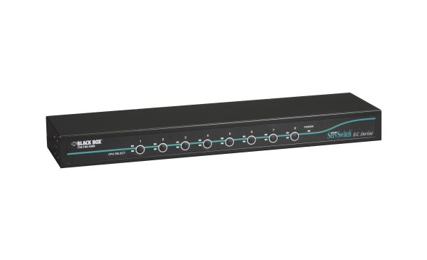 KV9208A - Black Box Kvm Switch For Ps/2 Or Usb Servers And Ps/2 Or Usb Consoles - 8-Port, Gsa, Taa
