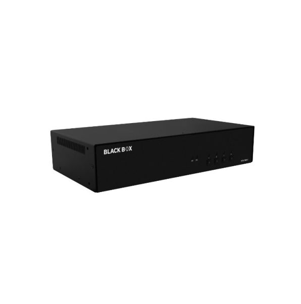 KVS4-2004V - Black Box Secure Kvm Switch - 4-Port, Dual-Monitor, Displayport, Taa If Outside Tape Is No