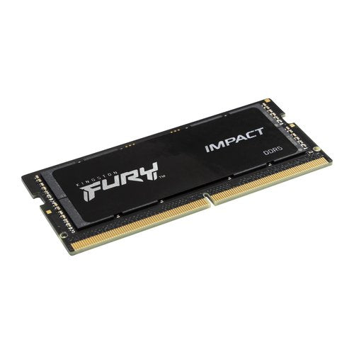 Kingston FURY Beast Black 16GB Kit (2 X 8GB) 4800MHz DDR5 PC5-38400 non-ECC Unbuffered CL38 262-Pin SoDIMM 1.1V Memory Module - KF548S38IBK2-16