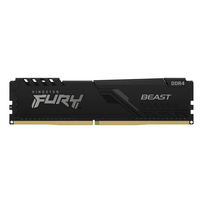 Kingston Fury Beast 16GB (8GB x2) 3200MHz DDR4 PC4-25600 Non-ECC CL16 288-Pin DIMM 1.35V Single Rank Memory Module - KF432C16BBK2/16