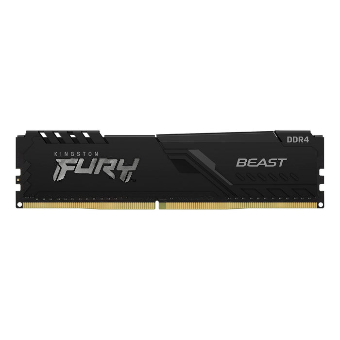 Kingston Fury Beast 64GB (32GB x2) 3200MHz DDR4 PC4-25600 Non-ECC CL16 288-Pin DIMM 1.35V Dual Rank Memory Module - KF432C16BBK2/64