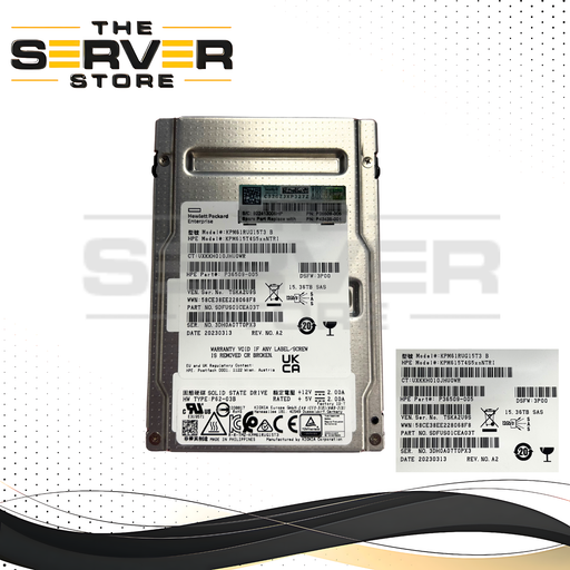 Kioxia 15.36TB SAS 12G RI SFF 2.5" SSD HPE PM6-R Series KPM51RUG15T3