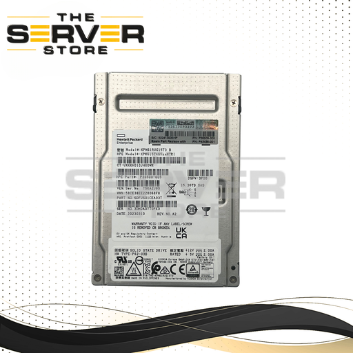 Kioxia 15.36TB SAS 12G RI SFF 2.5" SSD HPE PM6-R Series KPM51RUG15T3