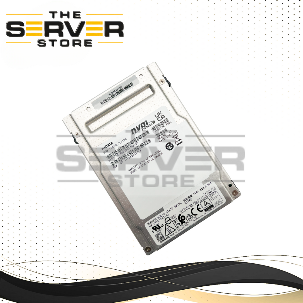 Kioxia 1.92TB NVMe U.3 PCIe Gen 4.0 x4 2.5" SSD CD6-R KCD6XLUL1T92 SDFSU85GDB02T